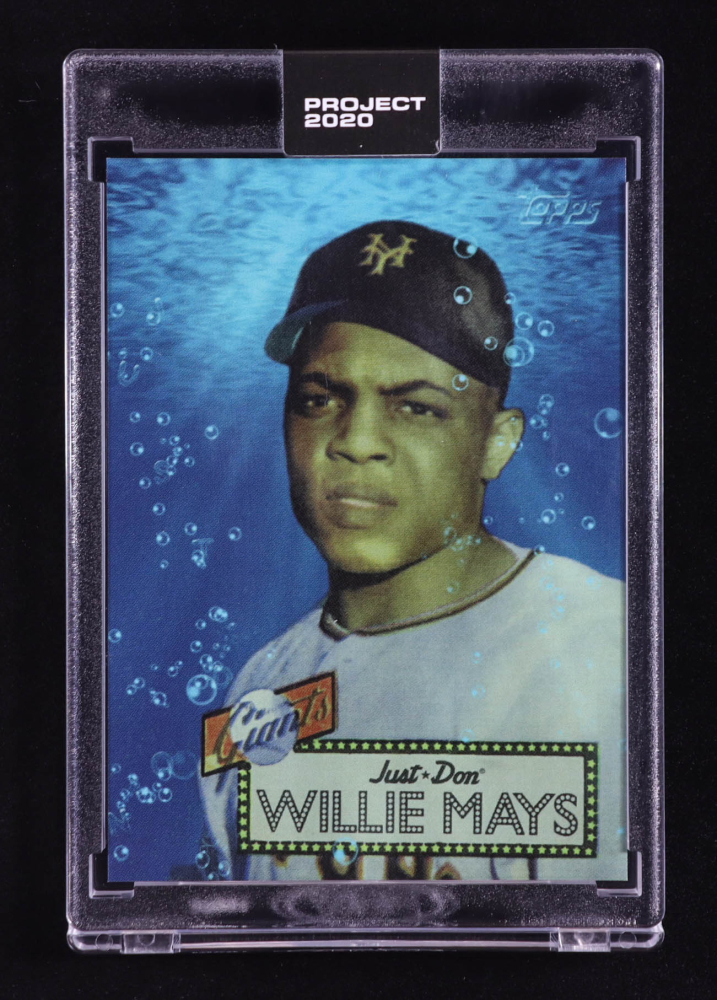 Willie Mays 2020 Topps Project 2020 #128 Don C