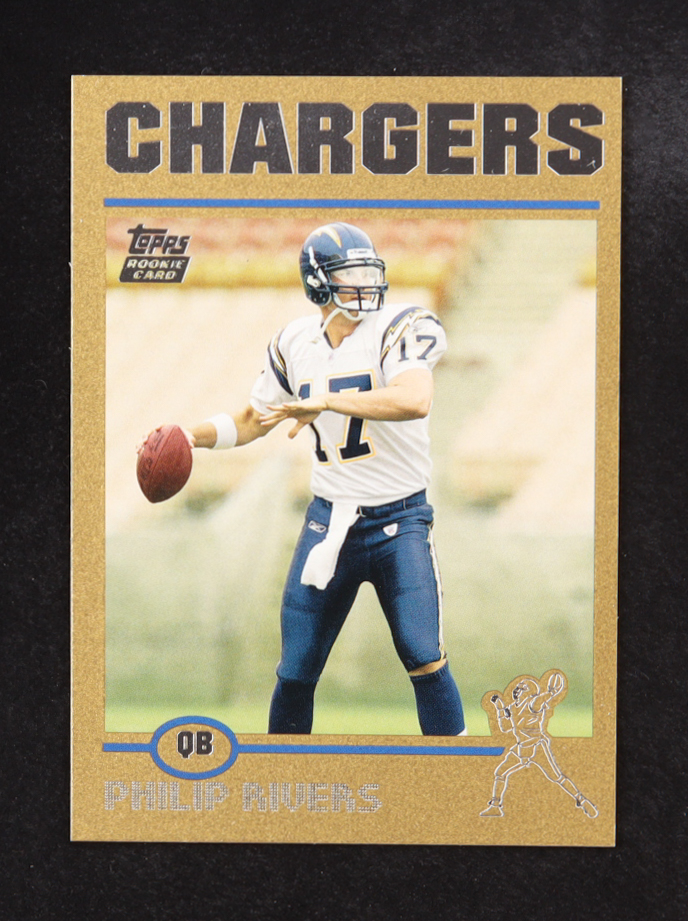 Philip Rivers 2004 Topps Gold #375 #346/499 at PristineAuction.com Philip Rivers 2004 Topps Gold #375 #346/499 at PristineAuction.com