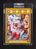 Ben Roethlisberger 2008 Topps Chrome Gold Refractors AP #TC144 #77/199 at PristineAuction.com
