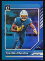 Quentin Johnston 2024 Donruss Optic Aqua #108 #136/199 at PristineAuction.com
