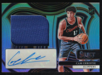 Cam Christie 2024-25 Select Jumbo Rookie Signature Swatches #6 RC #58/99 at PristineAuction.com