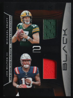 Joe Milton III / Michael Pratt 2024 Panini Black Dusk 2 Dawn Jerseys #10 RC #4/199 at PristineAuction.com