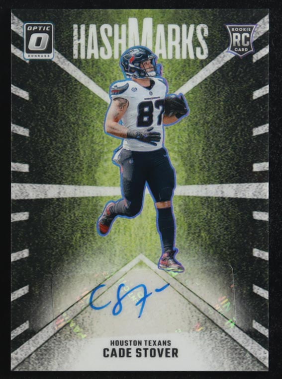 Cade Stover 2024 Donruss Optic Hash Marks #22 RC at PristineAuction.com Cade Stover 2024 Donruss Optic Hash Marks #22 RC at PristineAuction.com