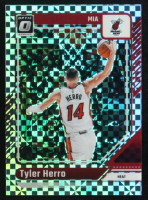 Tyler Herro 2024-25 Donruss Optic Checkerboard #200 at PristineAuction.com