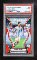 Lionel Messi 2024-25 Donruss Fifa Magicians Red #10 (PSA 8) at PristineAuction.com