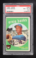 Ernie Banks 1959 Topps #350 (PSA 8) (OC) at PristineAuction.com