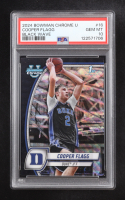 Cooper Flagg 2024 Bowman Chrome University Black Wave #16 RC (PSA 10) at PristineAuction.com