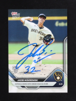 Jacob Misiorowski Signed 2025 Topps Now #349 RC (JSA) at PristineAuction.com