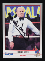 Mills Lane Signed 1991 Kayo #123 (Beckett) at PristineAuction.com