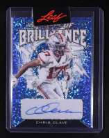 Chris Olave 2022 Leaf Flash Flash of Brilliance Autographs Blue #FBCO1 EXCH RC #5/25 at PristineAuction.com