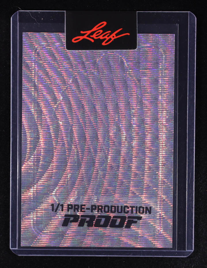 Barry Sanders Leaf Pro Set Fire Pulsar Pre-Production Proof #NNO #1/1 at PristineAuction.com Barry Sanders Leaf Pro Set Fire Pulsar Pre-Production Proof #NNO #1/1 at PristineAuction.com