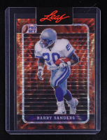 Barry Sanders Leaf Pro Set Fire Pulsar Pre-Production Proof #NNO #1/1 at PristineAuction.com