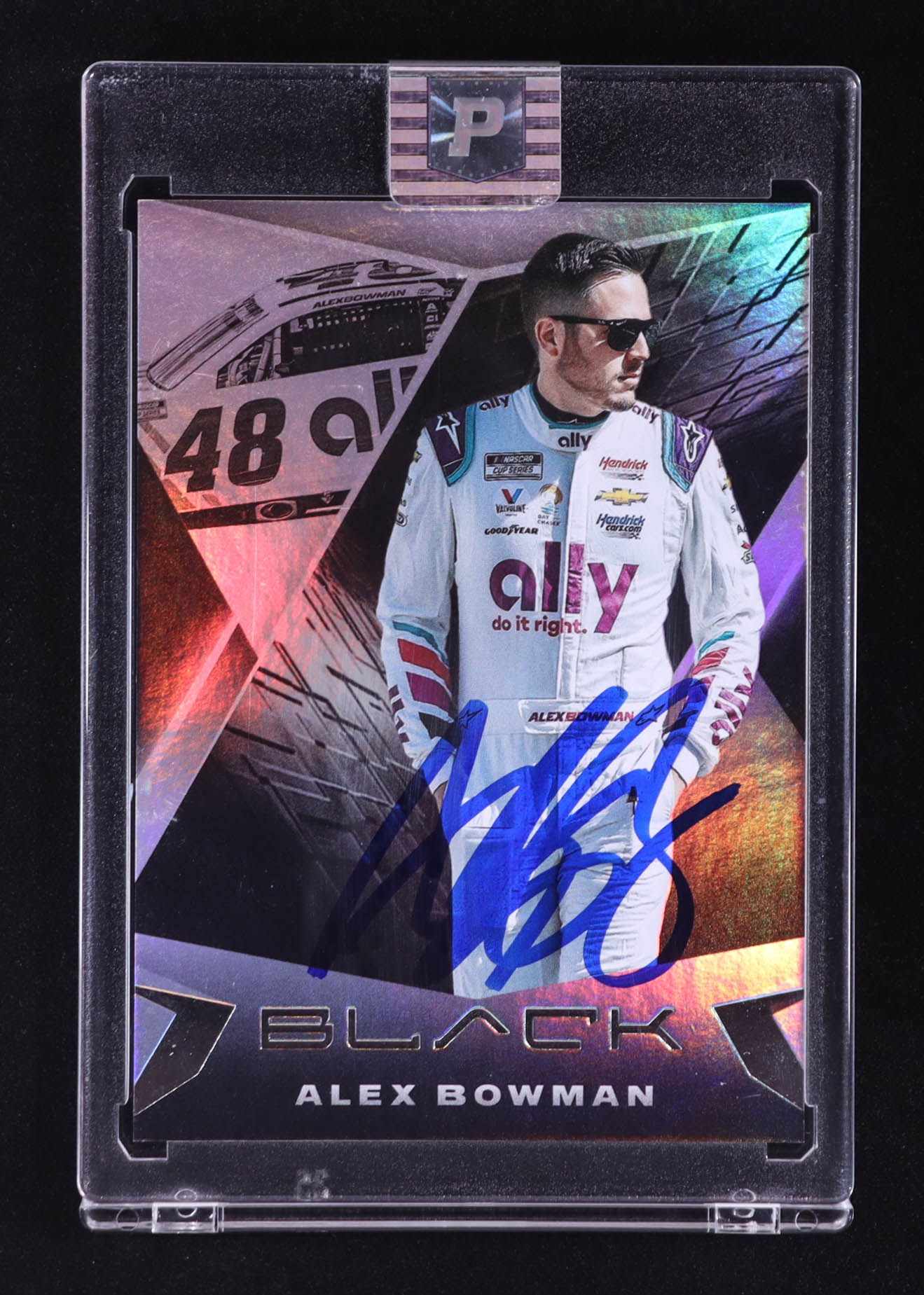 Alex Bowman Signed 2022 Panini Chronicles Black Green #18 (PA) at PristineAuction.com Alex Bowman Signed 2022 Panini Chronicles Black Green #18 (PA) at PristineAuction.com