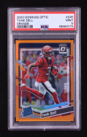 Tank Dell 2023 Donruss Optic Orange #245 #022/249 RR RC (PSA 9) at PristineAuction.com