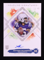 Anthony Richardson 2023 Topps Motif Headline Signatures #HSAR #12/49 RC at PristineAuction.com