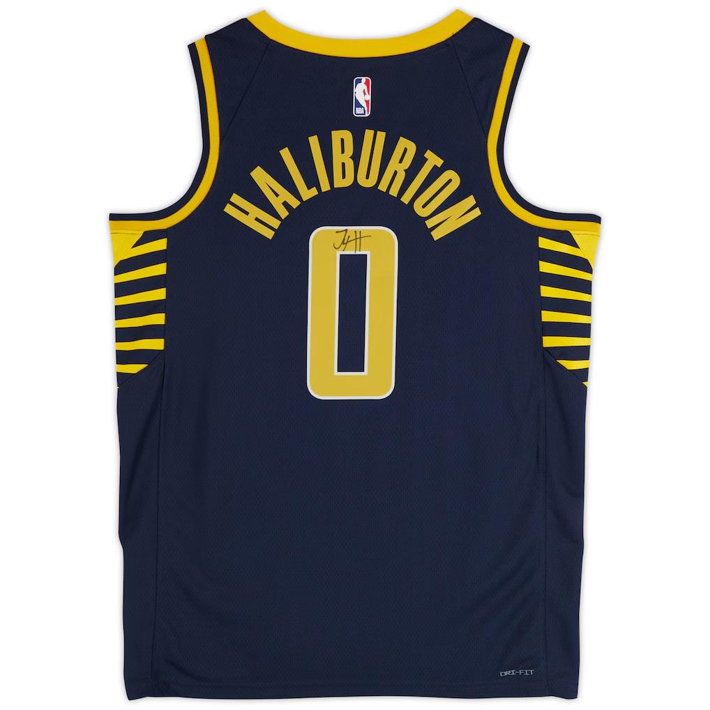 Tyrese Haliburton Signed Pacers Nike Authentic Jersey (Fanatics) at PristineAuction.com Tyrese Haliburton Signed Pacers Nike Authentic Jersey (Fanatics) at PristineAuction.com