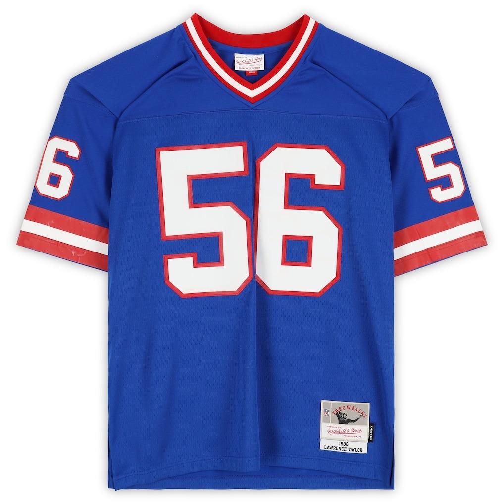 Lawrence Taylor Signed Giants Mitchell & Ness Authentic Jersey (Fanatics) at PristineAuction.com Lawrence Taylor Signed Giants Mitchell & Ness Authentic Jersey (Fanatics) at PristineAuction.com