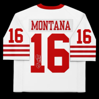 Joe Montana Signed 49ers Mitchell & Ness Authentic Jersey Inscribed "Joe Cool" (Fanatics) at PristineAuction.com
