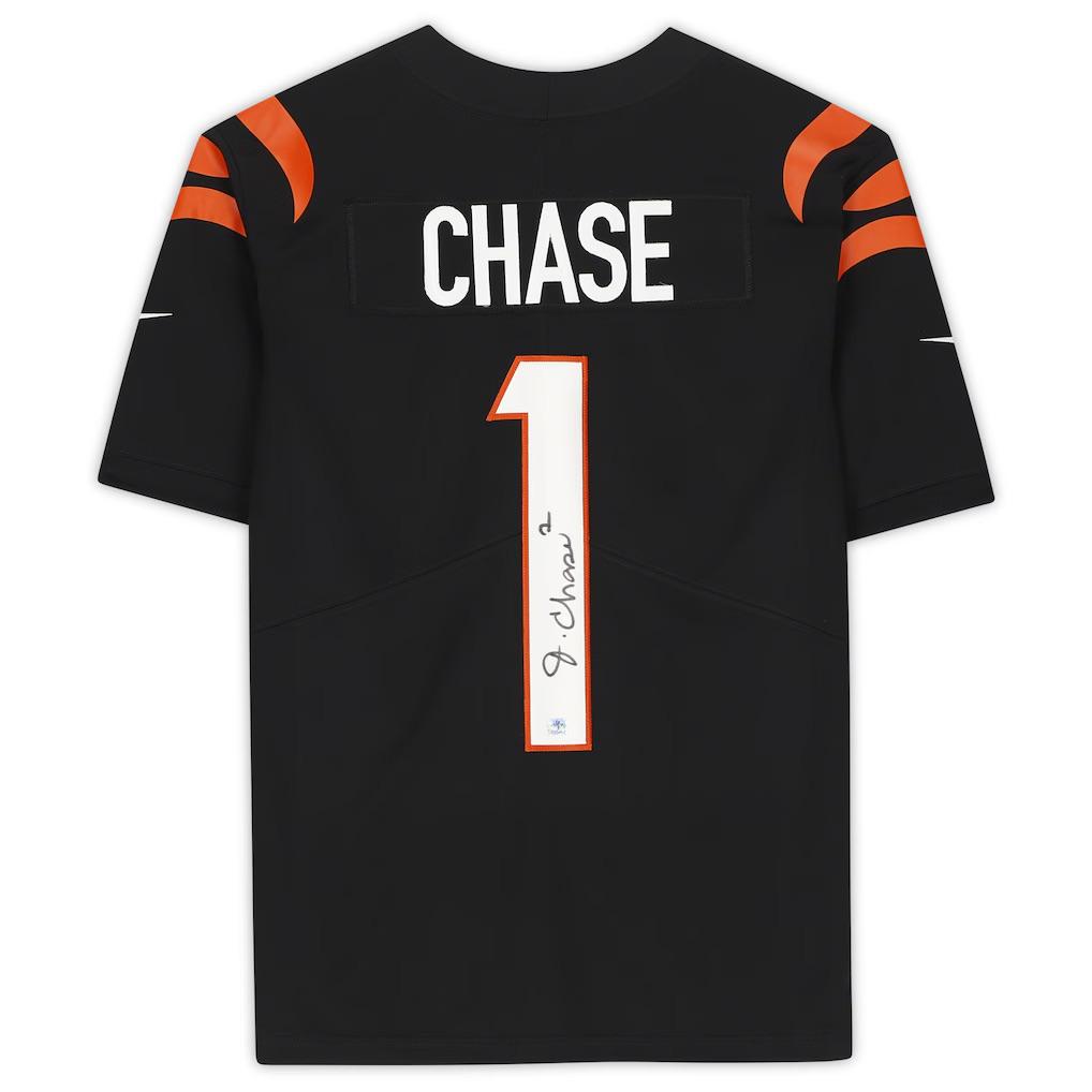 Ja'Marr Chase Signed Bengals Nike Authentic Jersey (Fanatics) at PristineAuction.com Ja'Marr Chase Signed Bengals Nike Authentic Jersey (Fanatics) at PristineAuction.com