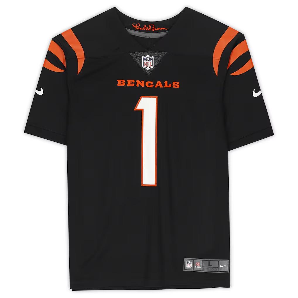 Ja'Marr Chase Signed Bengals Nike Authentic Jersey (Fanatics) at PristineAuction.com Ja'Marr Chase Signed Bengals Nike Authentic Jersey (Fanatics) at PristineAuction.com