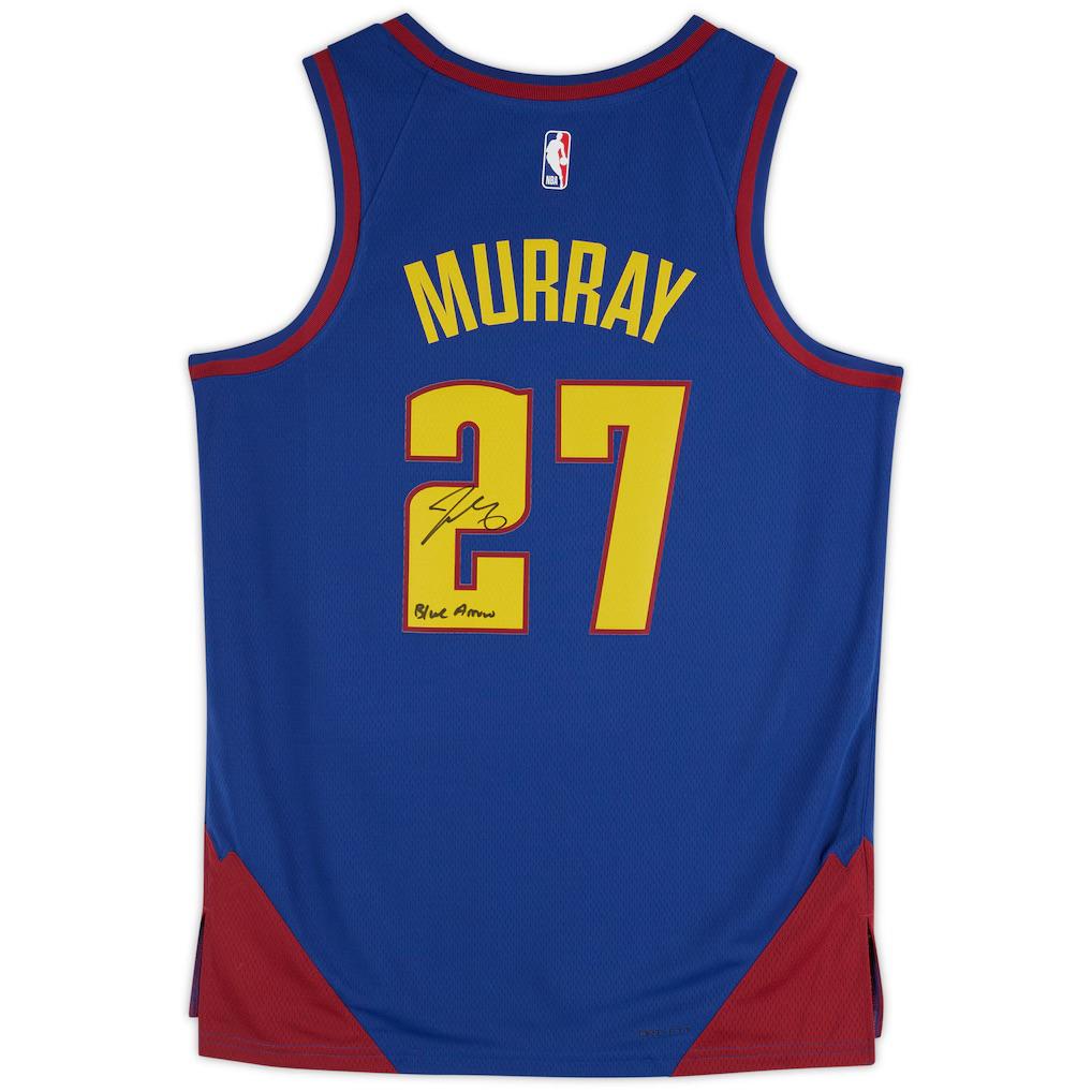 Jamal Murray Signed Nuggets Nike Authentic Jersey Inscribed "Blue Arrow" (Fanatics) at PristineAuction.com Jamal Murray Signed Nuggets Nike Authentic Jersey Inscribed "Blue Arrow" (Fanatics) at PristineAuction.com