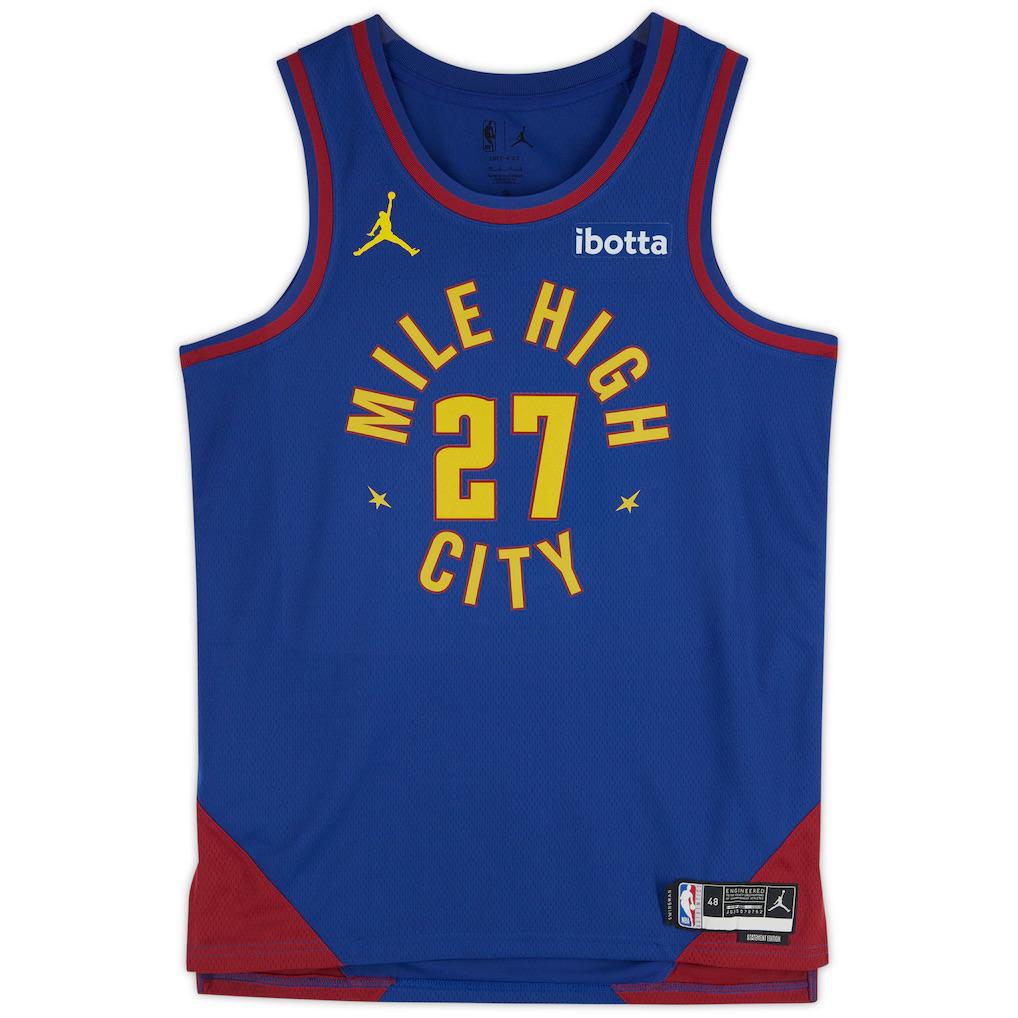 Jamal Murray Signed Nuggets Nike Authentic Jersey Inscribed "Blue Arrow" (Fanatics) at PristineAuction.com Jamal Murray Signed Nuggets Nike Authentic Jersey Inscribed "Blue Arrow" (Fanatics) at PristineAuction.com