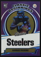 George Pickens 2022 Classics Classic Beginnings Purple #19 #18/35 RC at PristineAuction.com