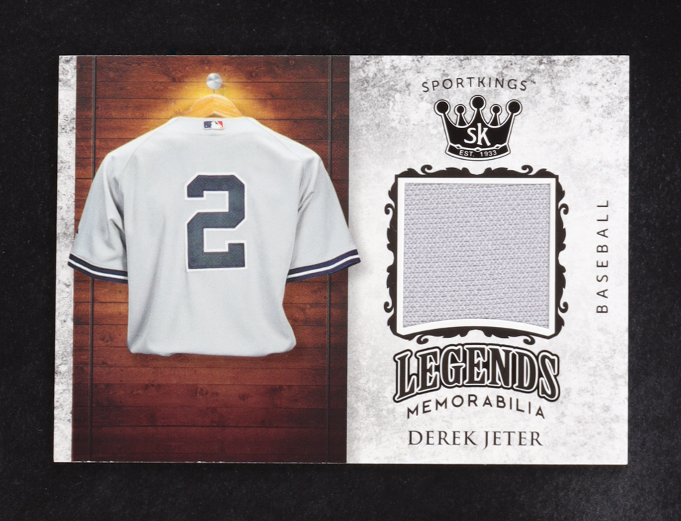 Derek Jeter 2018 Sage Sports Kings Legends Memorabilia #LSM-6 at PristineAuction.com Derek Jeter 2018 Sage Sports Kings Legends Memorabilia #LSM-6 at PristineAuction.com