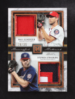 Max Scherzer / Stephen Strasburg 2020 Topps Dual Meaningful Material Relic #DMR-SL #26/35 at PristineAuction.com