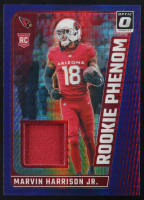 Marvin Harrison Jr. 2024 Donruss Optic Rookie Phenoms Blue Hyper #30 RC at PristineAuction.com