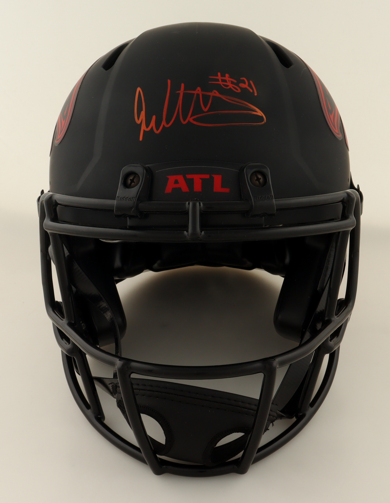 Todd Gurley Signed Falcons Full-Size Authentic On-Field Eclipse Alternate Speed Helmet (Fanatics) at PristineAuction.com Todd Gurley Signed Falcons Full-Size Authentic On-Field Eclipse Alternate Speed Helmet (Fanatics) at PristineAuction.com