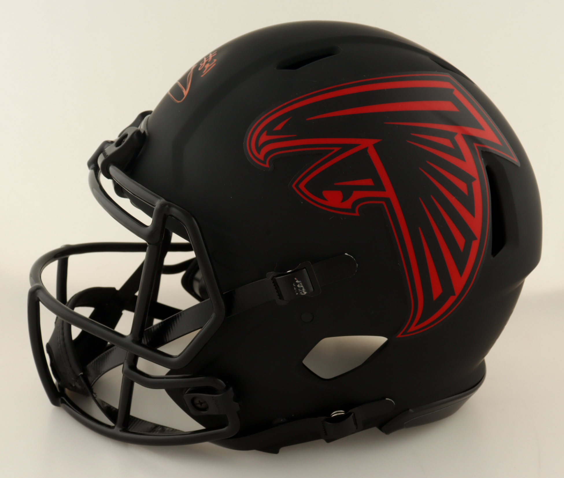 Todd Gurley Signed Falcons Full-Size Authentic On-Field Eclipse Alternate Speed Helmet (Fanatics) at PristineAuction.com Todd Gurley Signed Falcons Full-Size Authentic On-Field Eclipse Alternate Speed Helmet (Fanatics) at PristineAuction.com