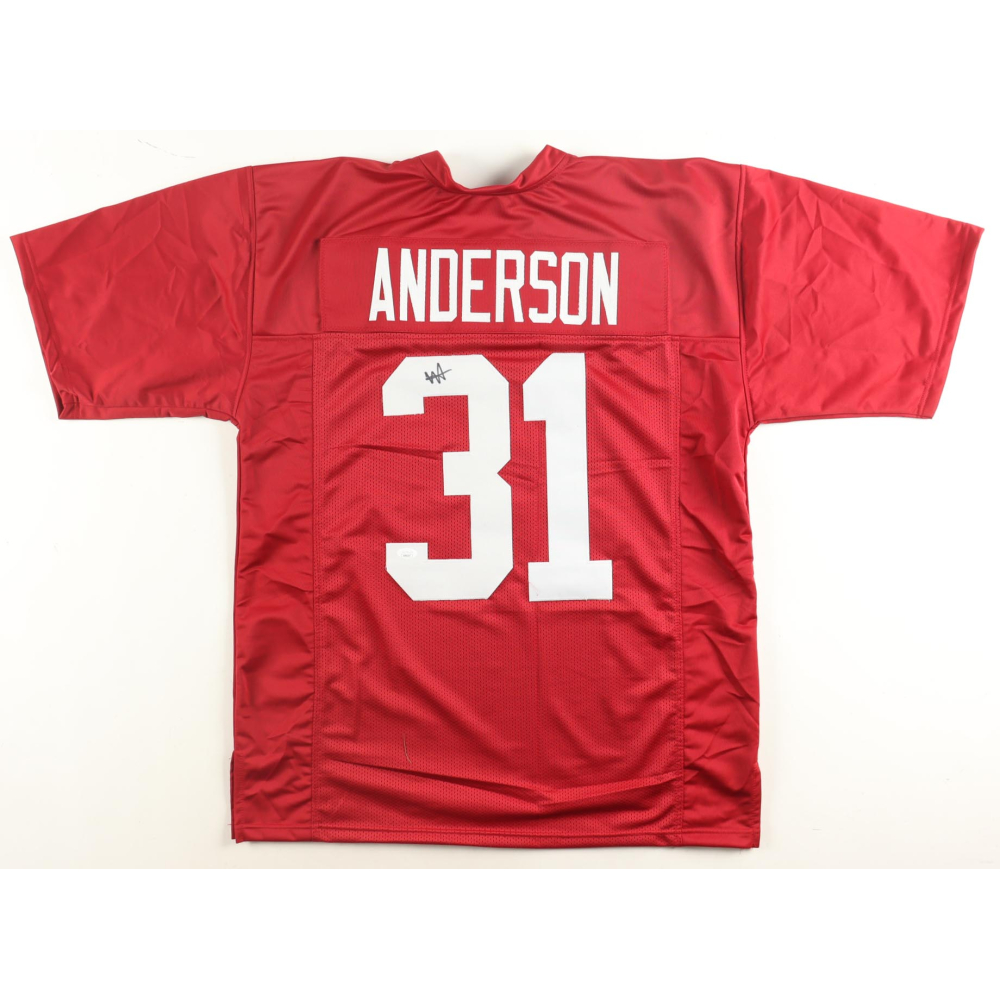 Will Anderson Jr. Signed Jersey (JSA) at PristineAuction.com Will Anderson Jr. Signed Jersey (JSA) at PristineAuction.com