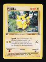Pikachu Pokemon 1999 Jungle #60 at PristineAuction.com