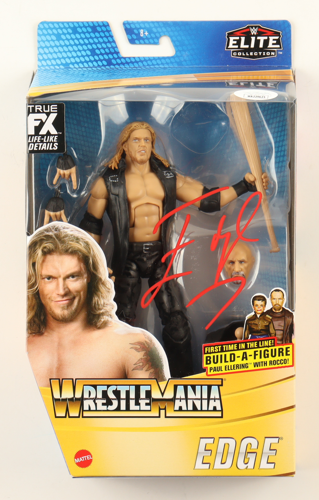 Edge Signed WWE Elite Collection Action Figure (JSA) at PristineAuction.com Edge Signed WWE Elite Collection Action Figure (JSA) at PristineAuction.com