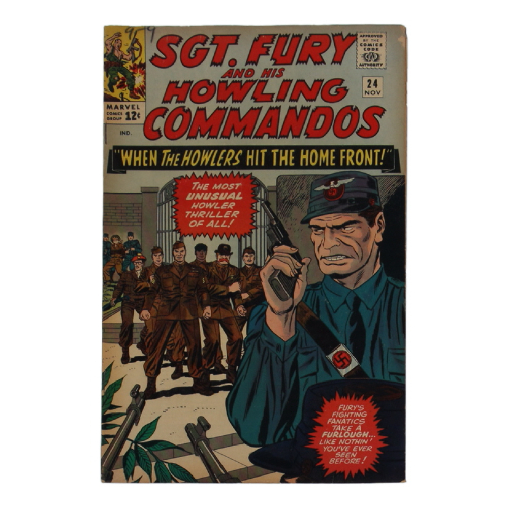 1965 "Sgt. Fury and His Howling Commandos" Issue #24 Marvel Comic Book at PristineAuction.com