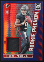 Michael Penix Jr. 2024 Donruss Optic Rookie Phenoms Blue Hyper #31 RC at PristineAuction.com