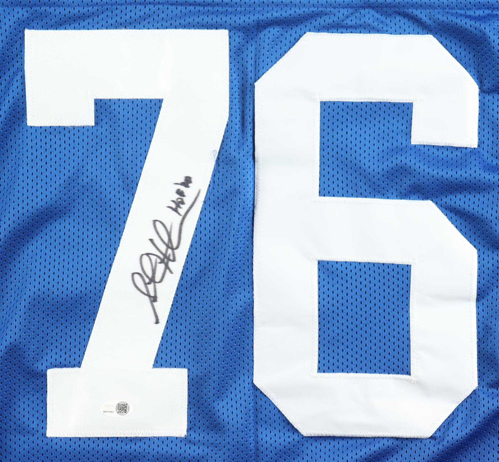 Steve Hutchinson Signed Jersey Inscribed "HOF '20" (JSA) at PristineAuction.com Steve Hutchinson Signed Jersey Inscribed "HOF '20" (JSA) at PristineAuction.com