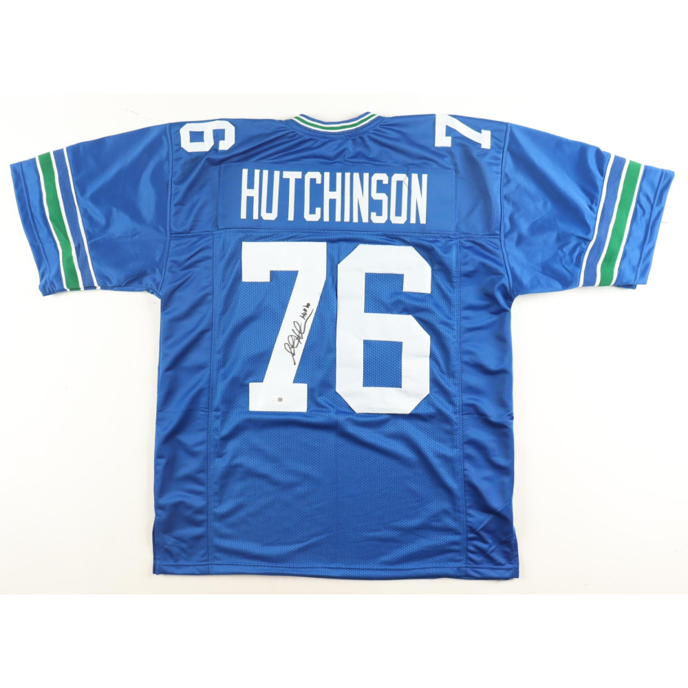 Steve Hutchinson Signed Jersey Inscribed "HOF '20" (JSA) at PristineAuction.com Steve Hutchinson Signed Jersey Inscribed "HOF '20" (JSA) at PristineAuction.com