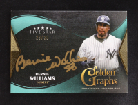 Bernie Williams 2024 Topps Five Star Golden Graphs Autographs #GG-BWI #23/30 at PristineAuction.com