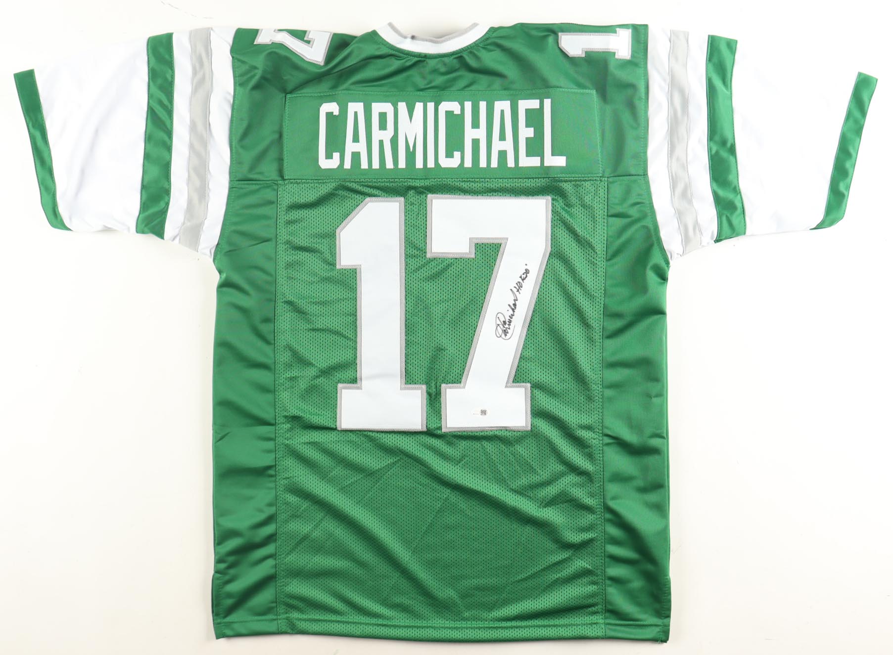 Harold Carmichael Signed Jersey Inscribed "HOF 20"(JSA) at PristineAuction.com Harold Carmichael Signed Jersey Inscribed "HOF 20"(JSA) at PristineAuction.com