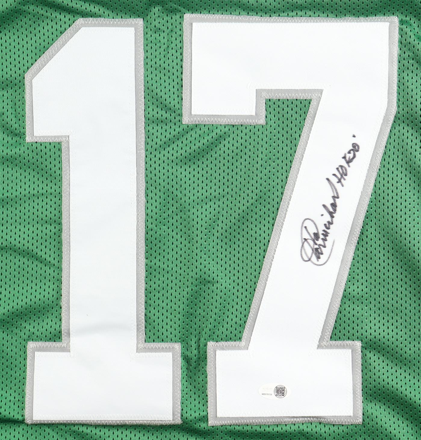 Harold Carmichael Signed Jersey Inscribed "HOF 20"(JSA) at PristineAuction.com Harold Carmichael Signed Jersey Inscribed "HOF 20"(JSA) at PristineAuction.com