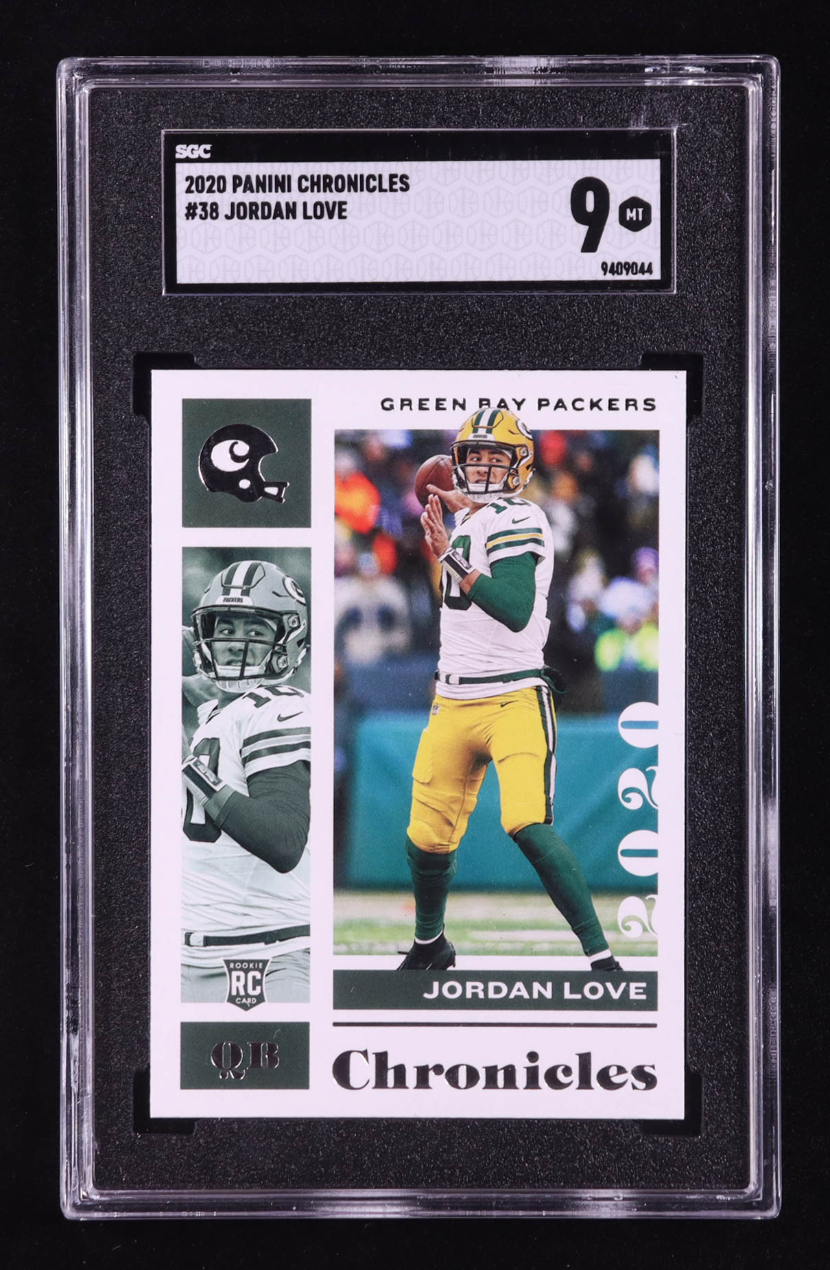 Jordan Love 2020 Panini Chronicles #38 RC (SGC 9) at PristineAuction.com Jordan Love 2020 Panini Chronicles #38 RC (SGC 9) at PristineAuction.com