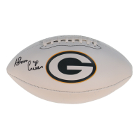 Ahman Green Signed Packers Logo NFL Football (JSA) at PristineAuction.com