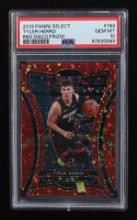 Tyler Herro 2019-20 Select Prizms Disco Red #169 #10/49 RC (PSA 10) at PristineAuction.com