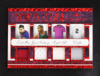 Lionel Messi / Giannis Antetokounmpo / Rafael Nadal / Derek Jeter 2022 Leaf ITG Used Sports Sports Lore 4 Red #SL07 #33/40 at PristineAuction.com