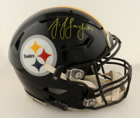 JuJu Smith-Schuster Signed Steelers Full-Size Authentic On-Field Speed Helmet (Beckett) at PristineAuction.com