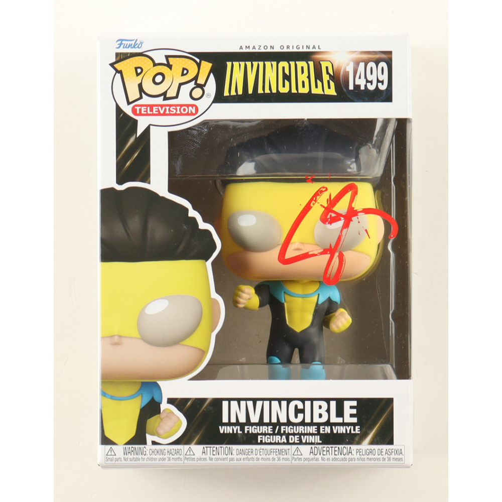 Steven Yeun Signed "Invincible" #1499 Invincible Pop! Vinyl Figure (JSA) at PristineAuction.com Steven Yeun Signed "Invincible" #1499 Invincible Pop! Vinyl Figure (JSA) at PristineAuction.com