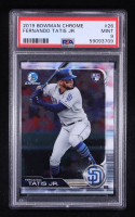 Fernando Tatis Jr. 2019 Bowman Chrome #26 RC (PSA 9) at PristineAuction.com