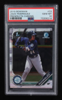 Julio Rodriguez 2019 Bowman Chrome Prospects #BCP33 RC (PSA 10) at PristineAuction.com